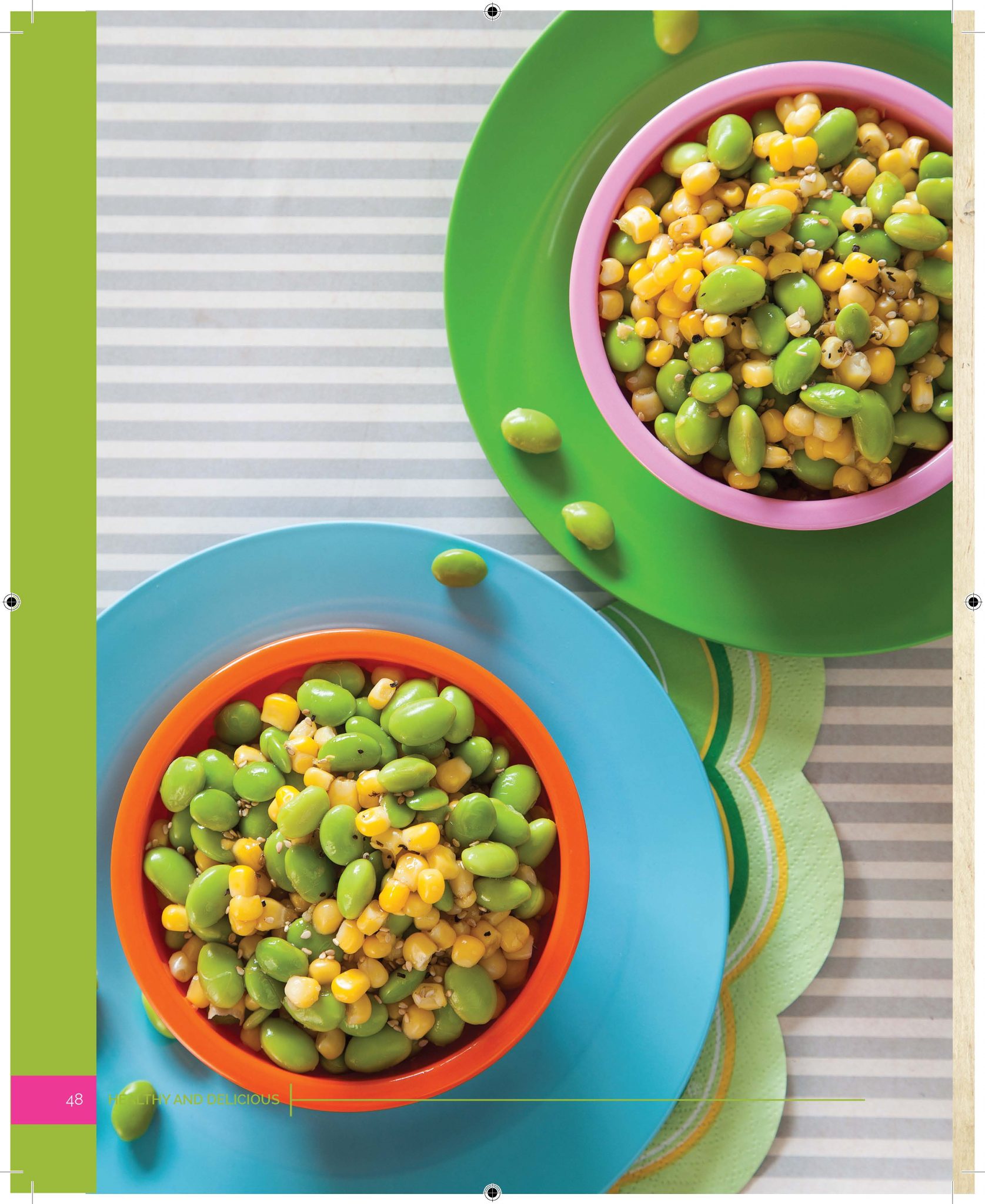 Cool Corn and Edamame Salad